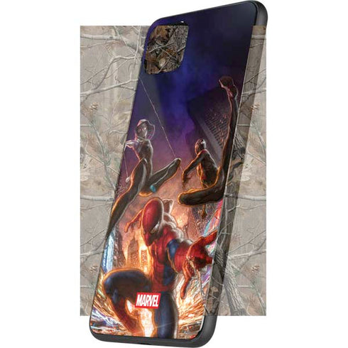 Marvel Spiderman Group Wall Google Pixel 4 XL Skin